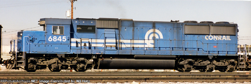 Conrail SD60 6845